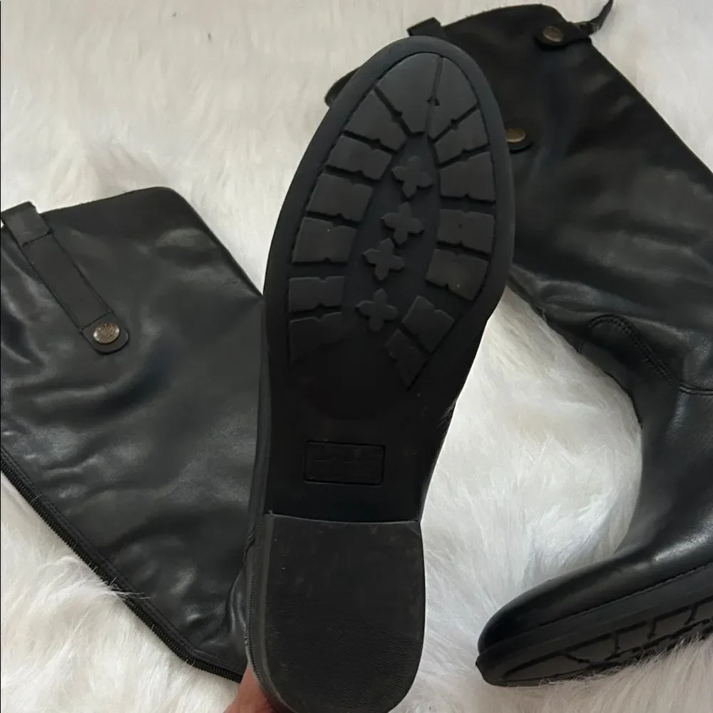 Sam Edelman Black Penny leather boots